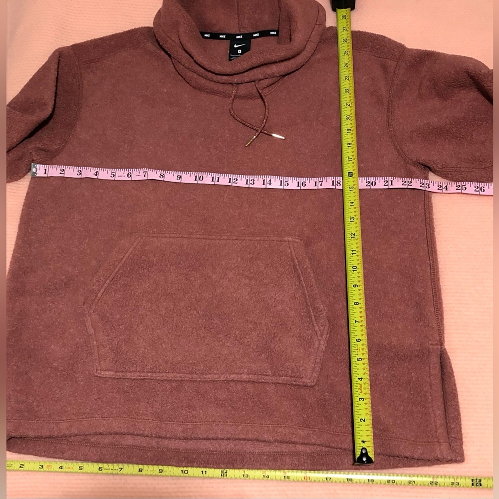 Nike Burgundy Therma Fleece Sweater - Picture 9 of 9